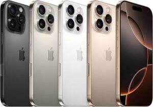 ⁦ابل ايفون 16 برو ماكس (256 جيجابايت) - اسود تيتانيوم⁩ - الصورة ⁦3⁩